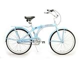Bazooka Folding Bike - Beach Cruiser 3-speed Bicycle
