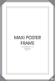Silver Wooden 61x91.5cm Maxi Poster Frame