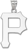 Pittsburgh Pirates P Giant Charm/Pendant -Choose from 14K/10K, Stainless Steel or Gold Plated