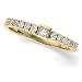 14K Yellow Gold Diamond Bridal Engagement Ring