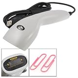 Gray Plastic Shell Handheld Wired USB Laser Barcode Scanner Reader