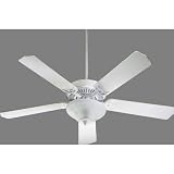 Quorum Fans 77525-26 52 Capri Traditional Energy Star Polished Brass Ceiling Fan