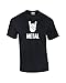 Heavy Metal T-Shirt Rock On Metal