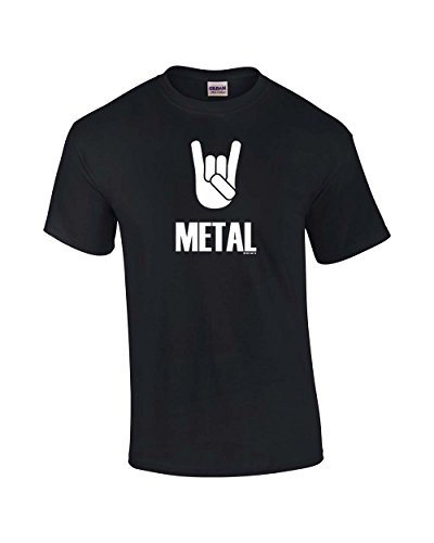 Heavy Metal T-Shirt Rock On Metal