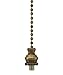 FanDapter Antique Brass Ceiling Fan Pull