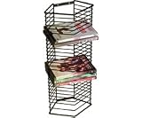 Atlantic 1331 Onyx DVD Black Wire Rack