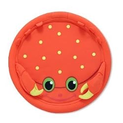 MELISSA & DOUG SUNNY PATCH CLICKER CRAB FLYING DISK