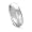 14k White Gold Flat Top Comfort Fit Men's Wedding Band with Beveled Edges, 6mm