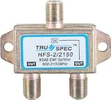 HIGH FREQUENCY SPLITTER 2-WAY 1 PORT PASSIVE