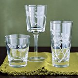 branch wine glasses  set of 6 from West Elm