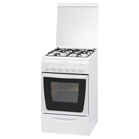 Rosieres - RCG 5921 RB - Cuisini�re Gaz - 50 cm - Pose Libre - Rose Blanc