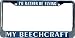 I'd Rather Be Flying My Beechcraft License Plate Frame