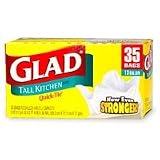 Glad Tall Kitchen, Quick-Tie, 13 Gallon