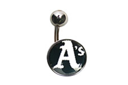 Oakland Athletics Navel Belly Button Ring