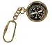 Brass Compass w/Keychain - Valor , Camping Compasses