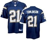 LaDainian Tomlinson Jersey: Reebok Navy Replica #21 San Diego Chargers Jersey - Medium