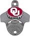 Oklahoma Sooners Wall Mount Beer Bottle Opener NCAA College Athletics - Fan Shop Merchandise