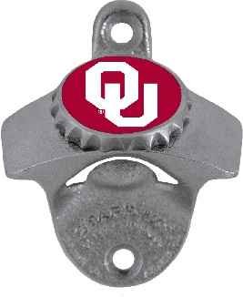 Buy Oklahoma Sooners Wall Mount Beer Bottle Opener NCAA College Athletics - Fan Shop Merchandise by Bergamot Foundry
