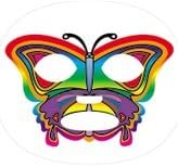 FACE TRANSFERS BUTTERFLY TEMPORARY TATTOO COSTUMES