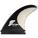 Sporting Goods : Vector II FEA (450) Carbon Fiber Honeycomb Surfing Fins