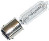 150 watt 130 volt T4 Double Contact Bayonet (BA15d) Base Halogen Incandescent Light Bulb