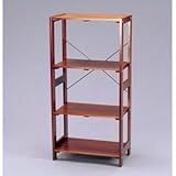 アイリスオーヤマ ウッディラック奥行き:35cmタイプ WOR-5312ブラウン