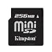Electronics : Kingston flash memory card - 256 MB - miniSD ( SDM/256 )