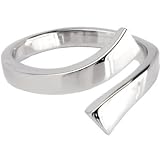 Sterling Silver 925 SMOOTH DIVIDED Toe Ring