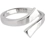 Sterling Silver 925 SMOOTH DIVIDED Adjustable Toe Ring