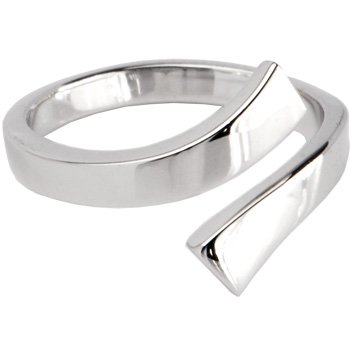 Sterling Silver 925 SMOOTH DIVIDED Toe Ring