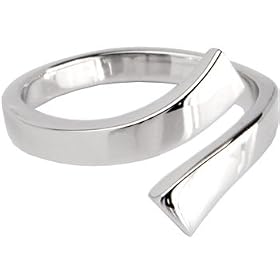 Sterling Silver 925 SMOOTH DIVIDED Toe Ring