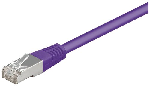 CAT 5e Netzwerkkabel, (lose Ware), 2xRJ45 St. folien+geflechtgeschirmt CAT 5-5000 SFTP VIO Preisvergleich