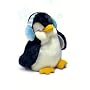 12" Tux the Penguin (Blue Ear Muffs)