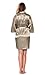 Rhinestone Mother of The Bride Robe for Women Women's Satin Kimonoe for Bridesmaid and Bride Wedding Party