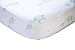 Premium Certified Organic Softest Cotton Muslin Fitted Crib Mattress Sheet Perfect for Boy or for Girl - Baby Elephant Perfect for Baby Shower