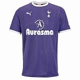 Puma Tottenham Hotspur Away Shirt 2011 2012 Purple/White Medium