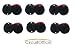 Compatible Universal Calculator Spool EPC B / R Black and Red Ribbons, Works for Casio DR 100, Casio DR 1000, Casio DR 1011, Casio DR 110