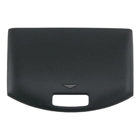 PSP 1000 BLACK BATTERY COVER
