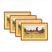 Kitchen & Housewares : 4 PC ROOSTER VINYL PLACEMAT