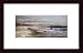 Along the Coast by Edmund Darch Lewis 14.00X8.38 Framed with Black Wood Frame