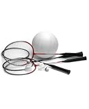 Protocol 2-in-1 Backyard Badminton and Volleyball Set