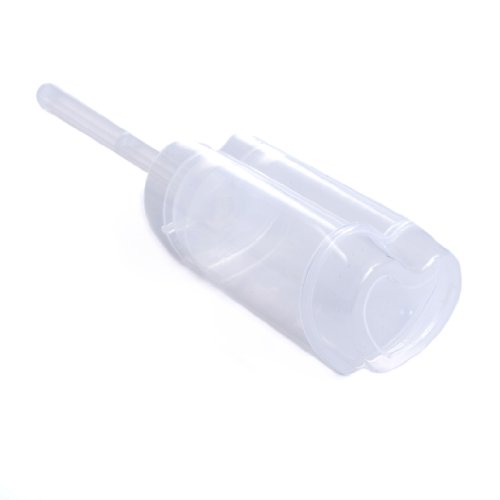 Dress My Cupcake DMC91914 Heart Shaped Clear Push Pops 100-Pack Plastic Containers with Lid