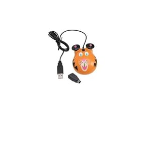 Click here to buy Califone Tiger-themed Optical Computer Mouse by Califone.