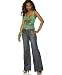 Apple Bottoms Plus Sizes Scoop-Neck Layered Tank Top &amp; Wide-Leg Jeans