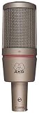 AKG C2000B+H100 - Studio Condenser Microphone w/ H100 shockmount