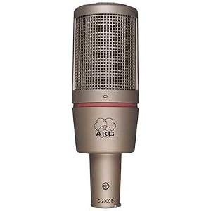 AKG C2000B+H100 - Studio Condenser Microphone w H100 shockmount by AKG