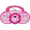 Barbie Bloombox BAR201 Portable CD Boombox with AM/FM Radio