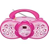 Barbie Bloombox BAR201 Portable CD Boombox with AM/FM Radio Barbie Bloombox BAR201 Portable CD Boombox with AM/FM Radio