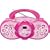 Barbie Bloombox BAR201 Portable CD Boombox with AM/FM Radio
