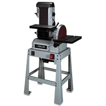 DELTA 31-300 6-Inch/12-Inch 1-1/2 Horsepower Open Stand Belt/Disc Sander, 120/240-Volt 1 Phase